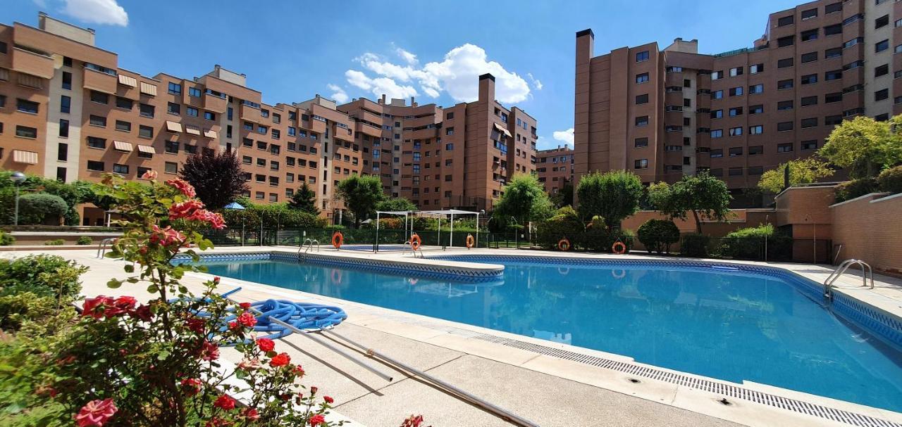 Residencial En Madrid Alquiler De Corta Estancia No Turistico Exteriör bild