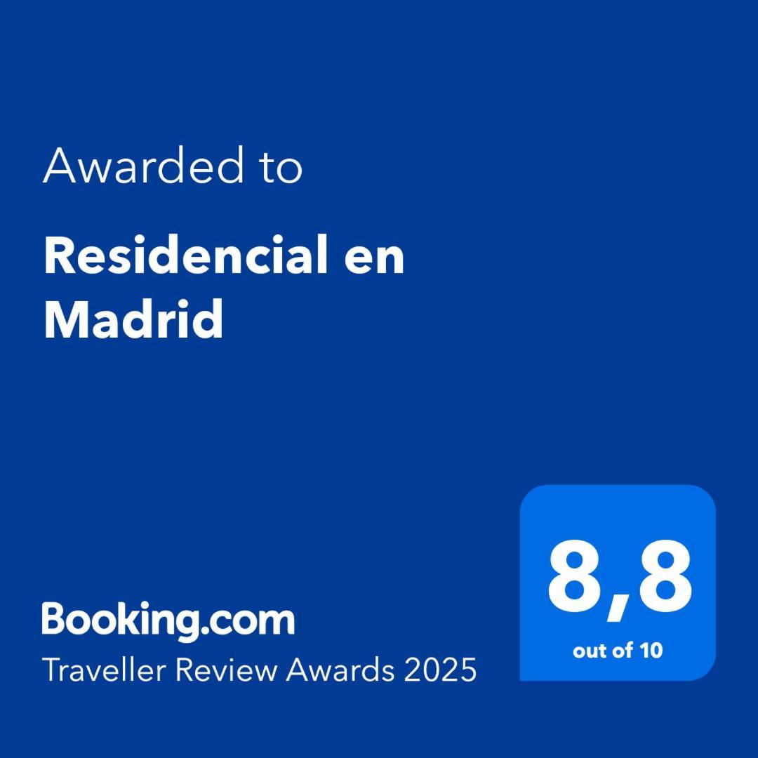 Residencial En Madrid Alquiler De Corta Estancia No Turistico Exteriör bild